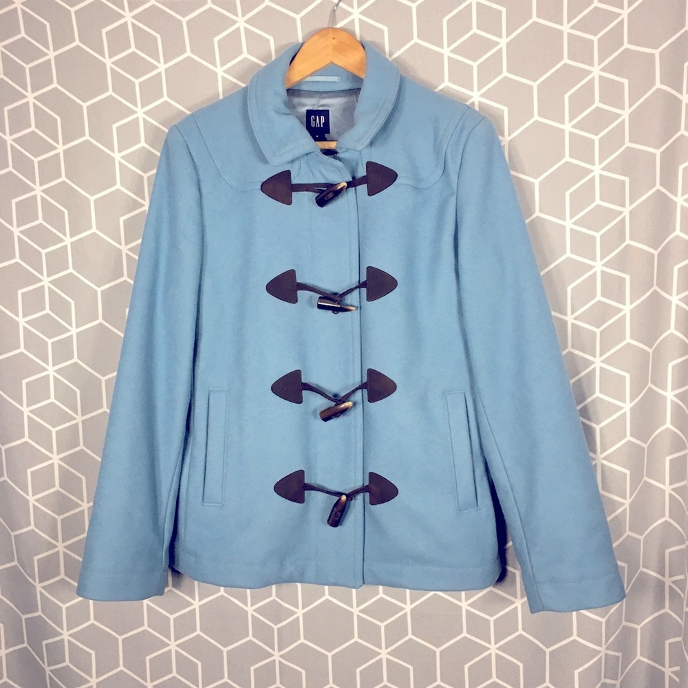 Turquoise Gap Pea Coat